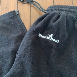Black Fleece Steamboat Pants.  Size XL.